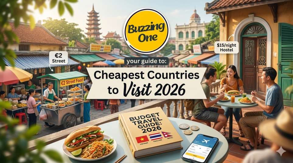 Cheapest Countries to Visit 2026