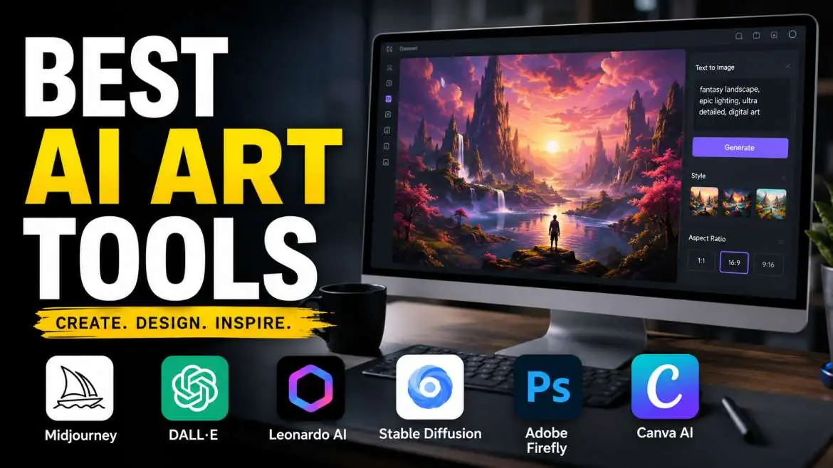 Best AI Art Tools for Realistic Images and Design