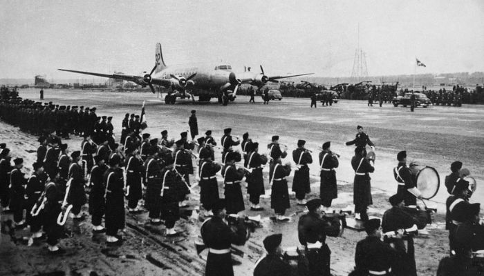 Then: Tegel Airport, Berlin, Germany
