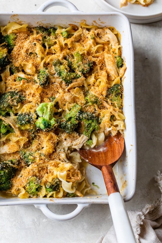 Chicken and Broccoli Noodle Casserole